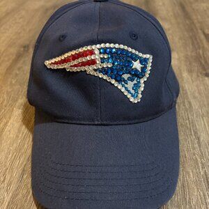 Official NFL Women’s Patriots Rhinestone Baseball Hat